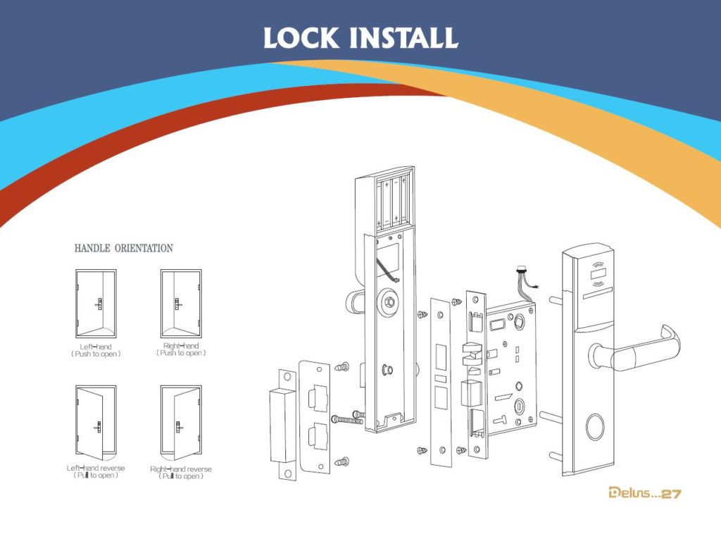 hotel lock install